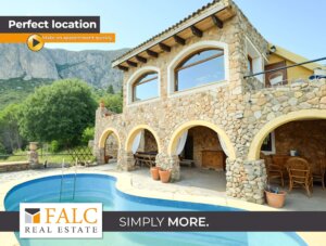 Mediterraner Rückzugsort mit Meerblick